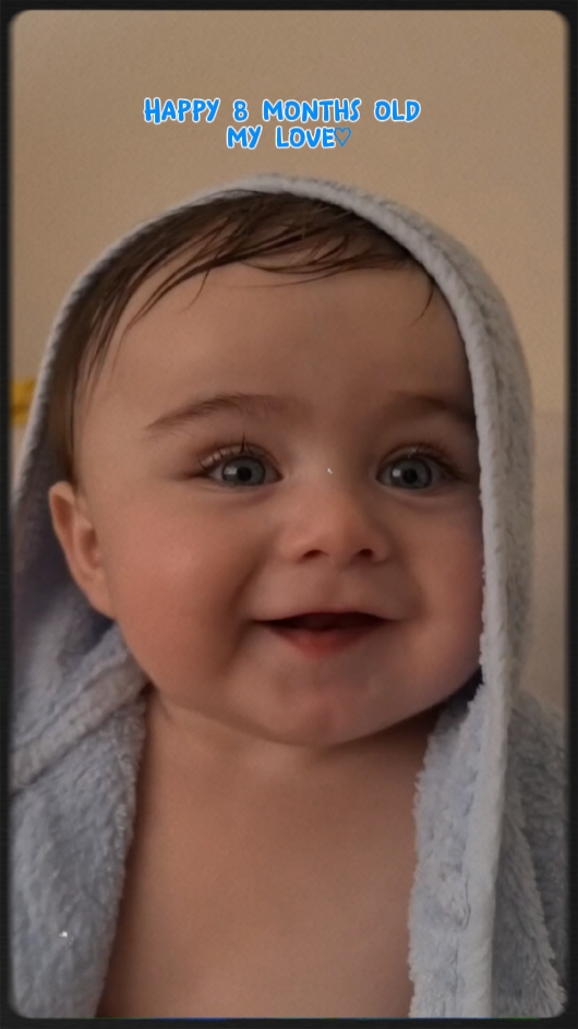 8 aylık bebek