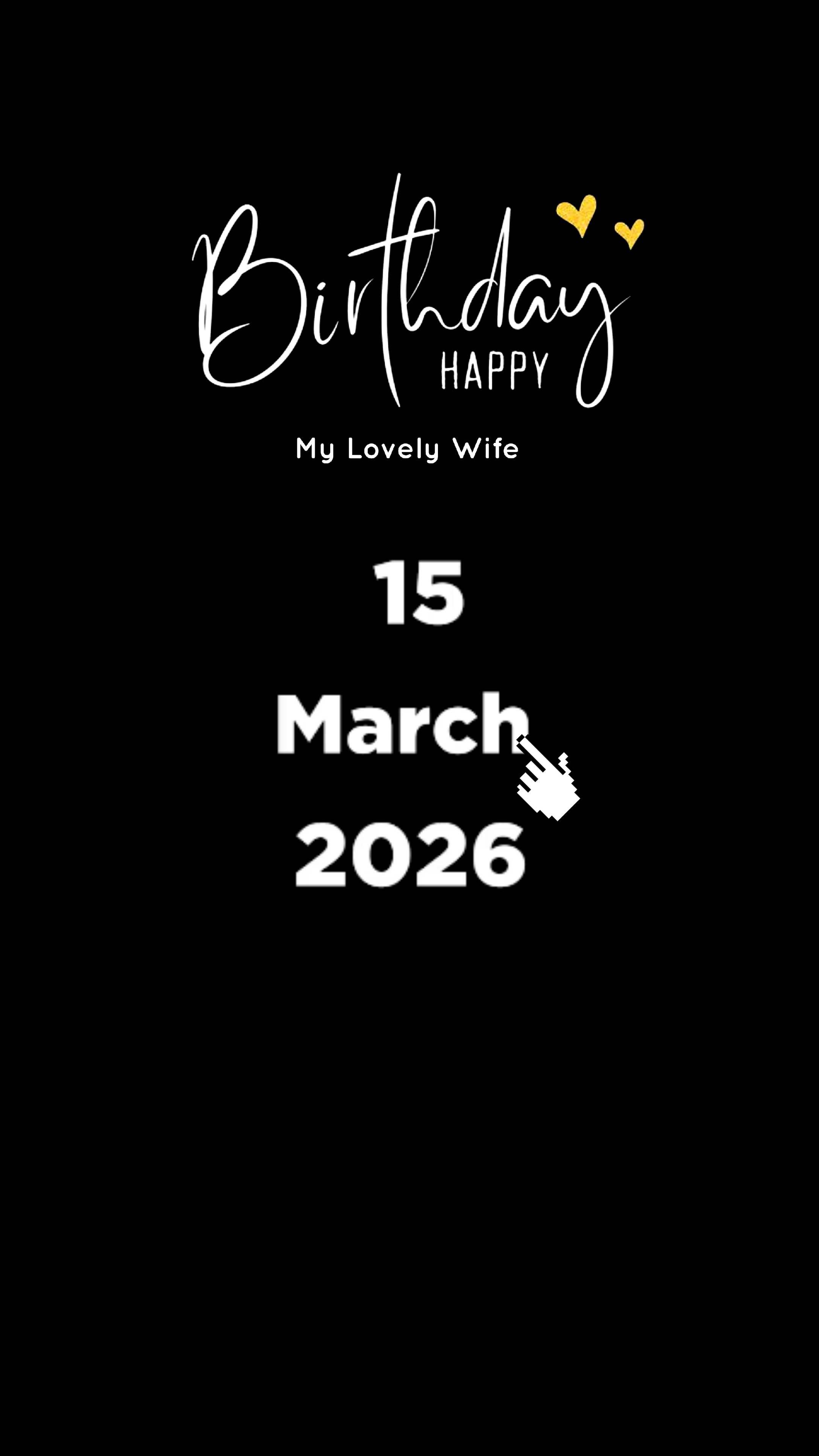HBD ISTRI 15 MARET