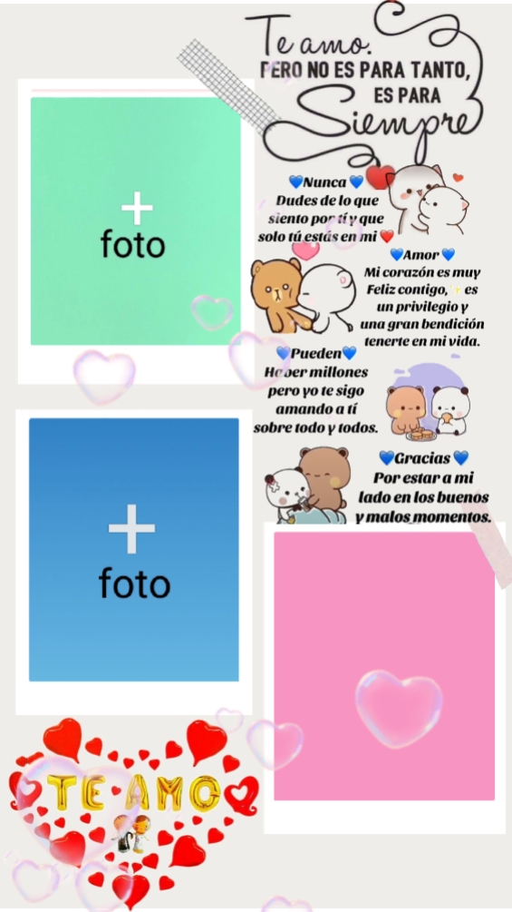 Te amo para siempre 