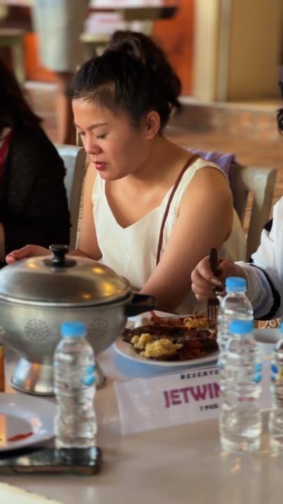 Makan siang sederhana