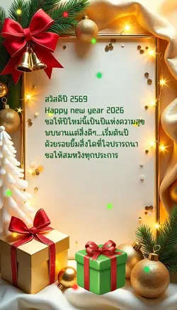 สวัสดีปีใหม่ 2569