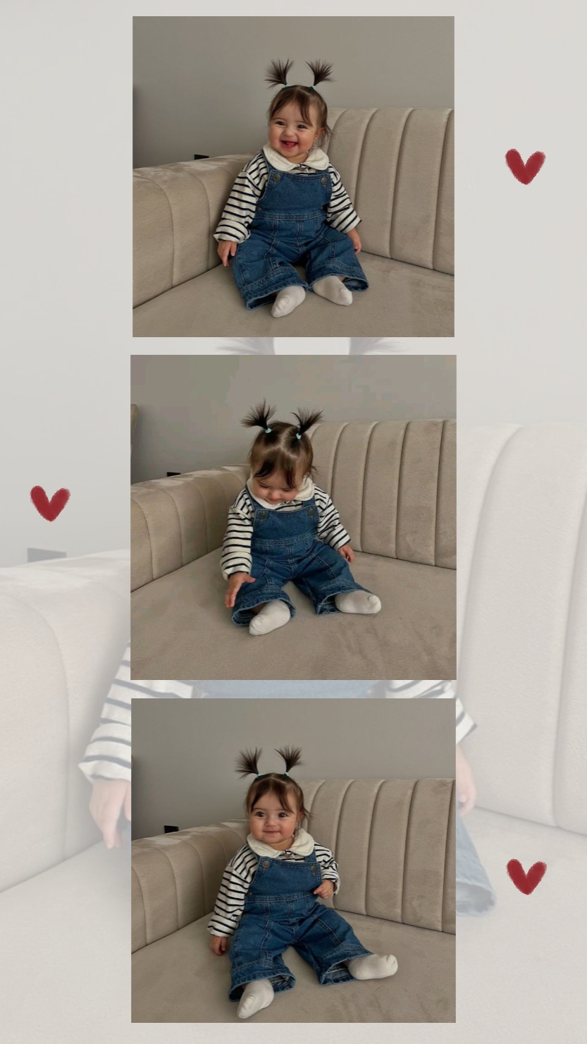 Moldura foto anak cute