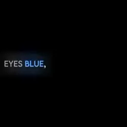eyes blue