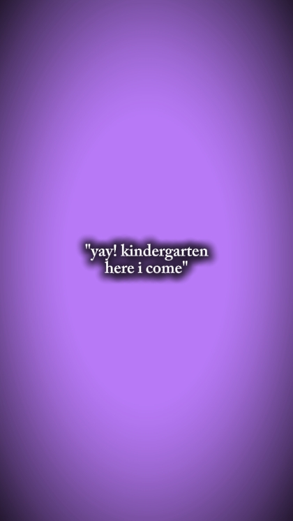 yay kindergarten 