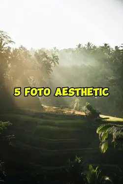 5 foto aesthetic