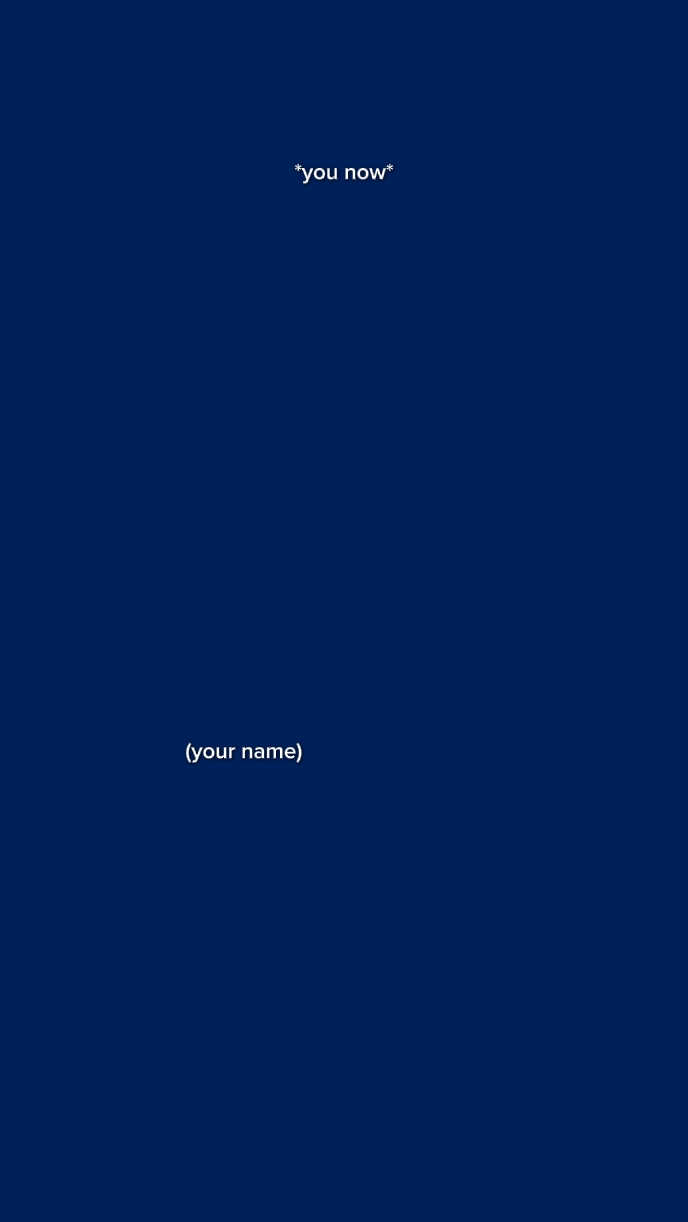 your name