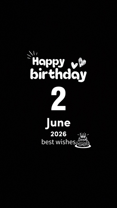 Joyeux anniversaire 