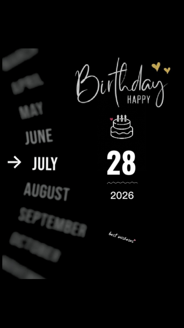 HBD 28. JULI 2026