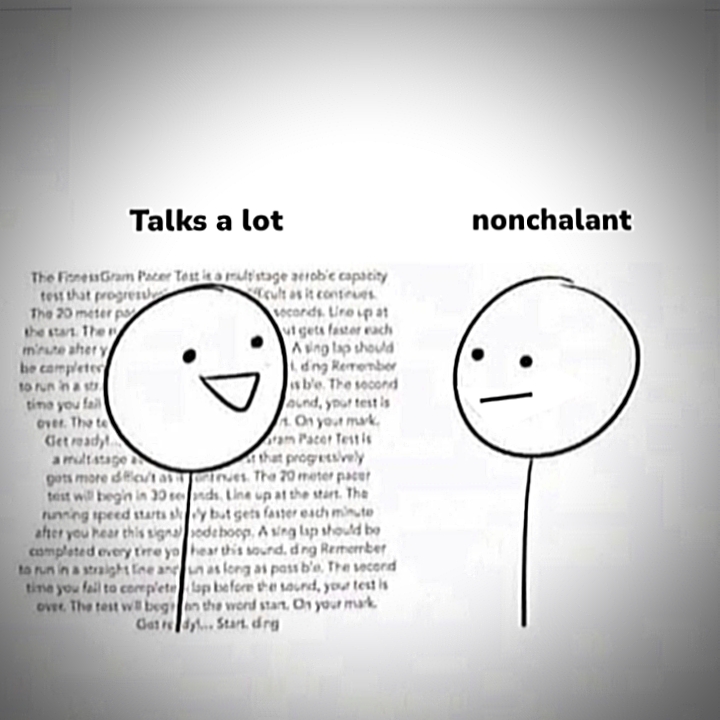 Version nonchalante 