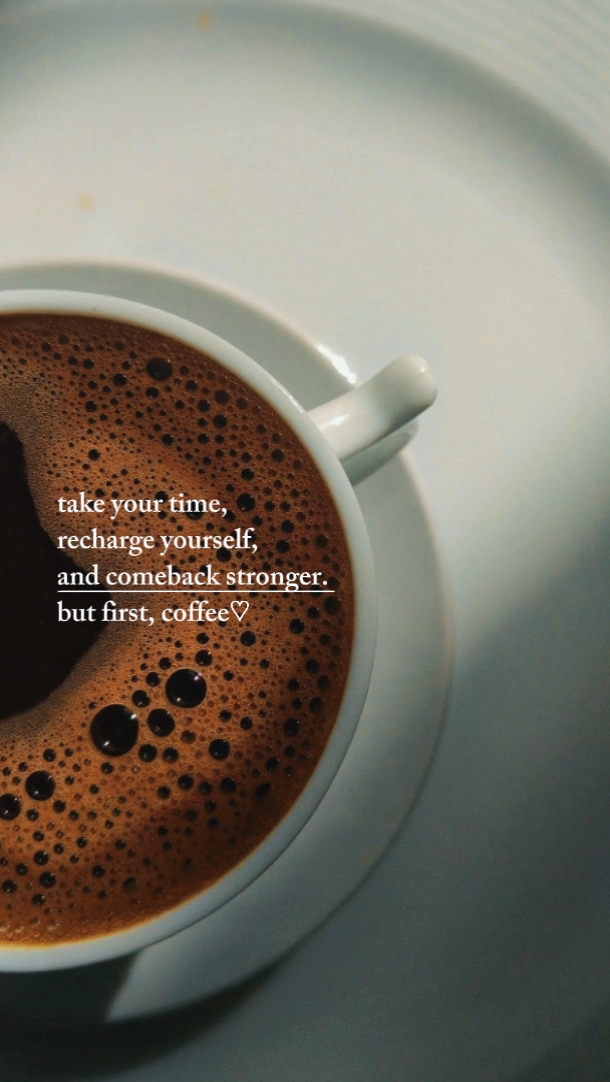 but first coffee