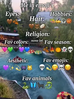 Me in emoji’s 😋