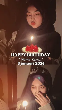 HBD 3 JANUARI 2026