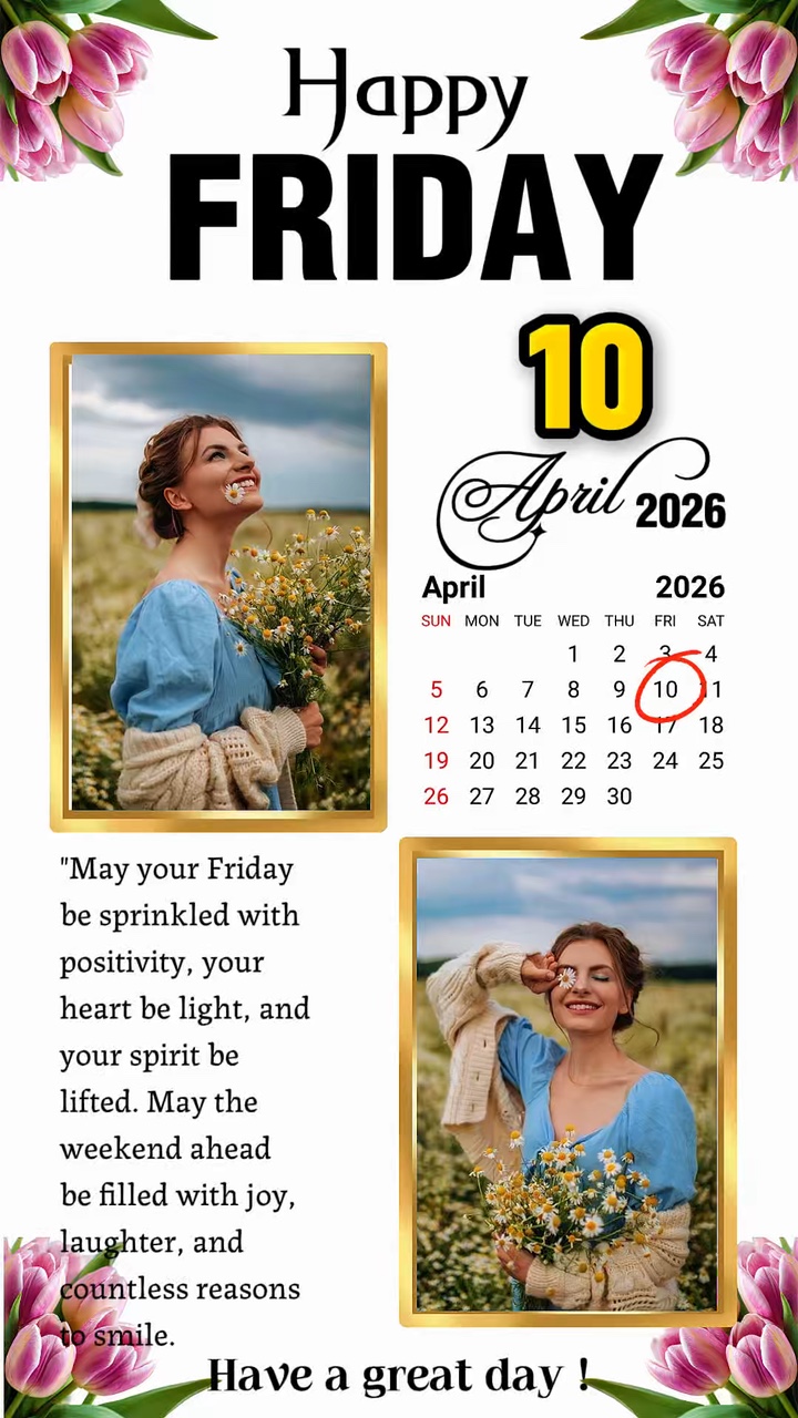 Viernes 10 de abril de 2026