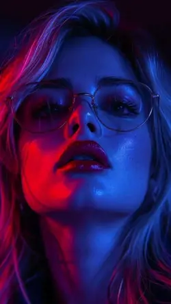 red blue