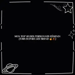 top 10 féminin !! 