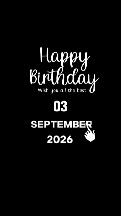 HBD GRANDPA 3 EYLÜL