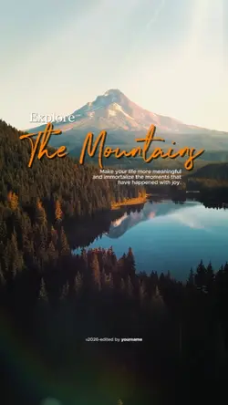 The mountains