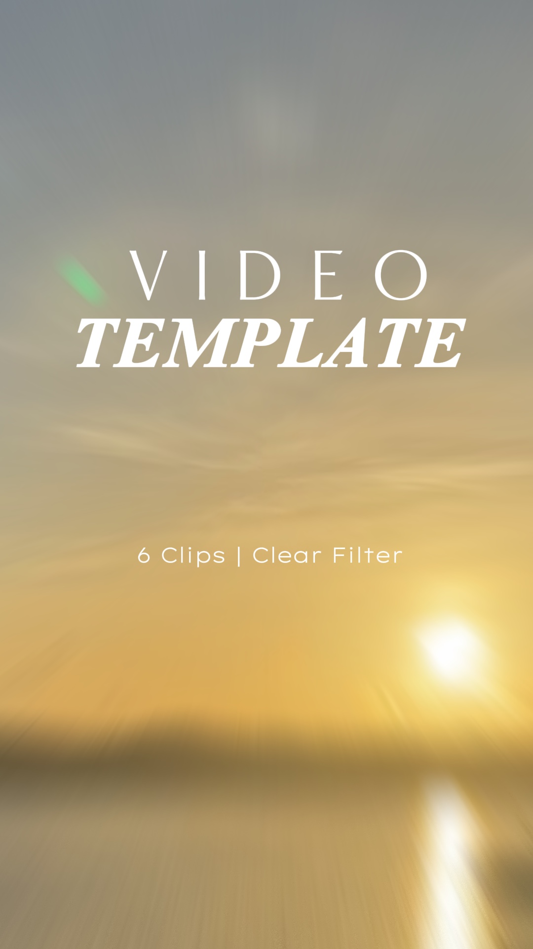 Plantilla de 6 clips