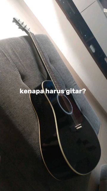 kenapa harus gitar? 