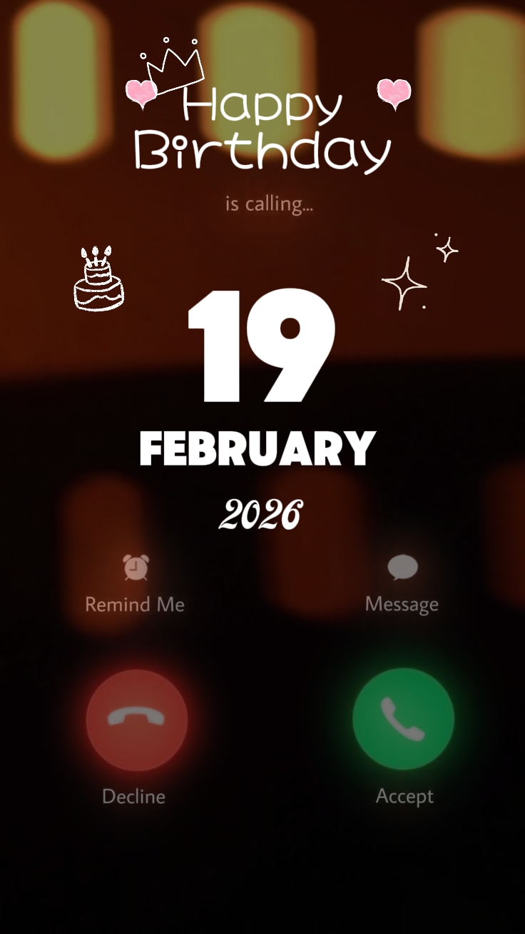 Llamada de cumpleaños 