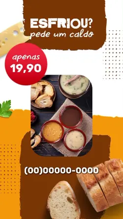 Pede um caldo