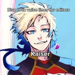 Blue lock voice line