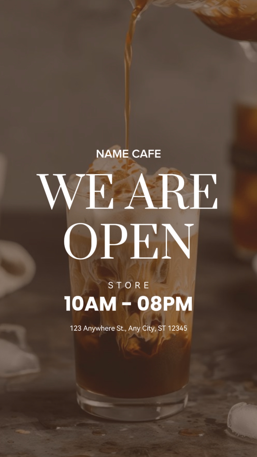 WE ARE OPEN