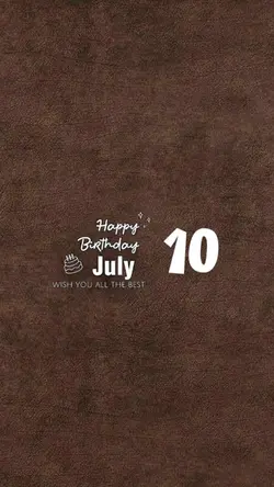 hbd 10 july 2026