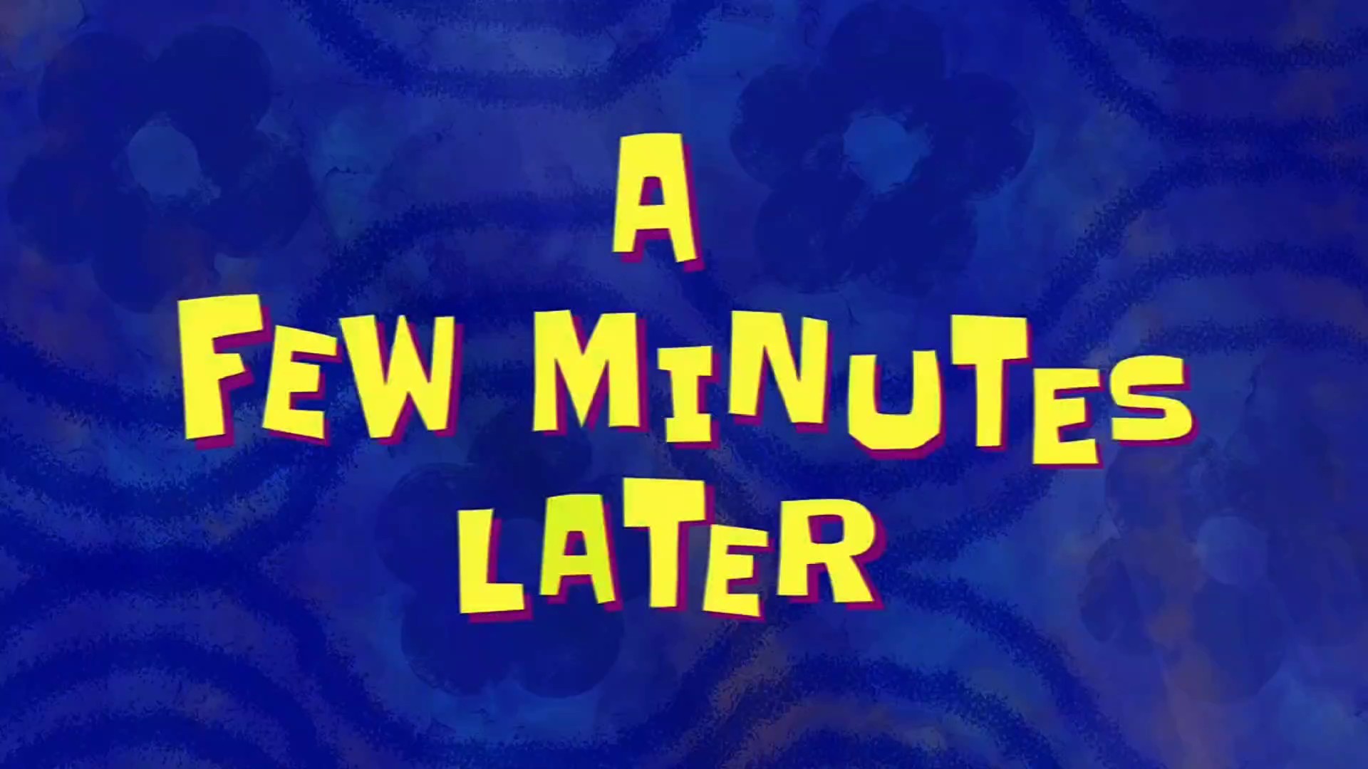 Alguns minutos depois