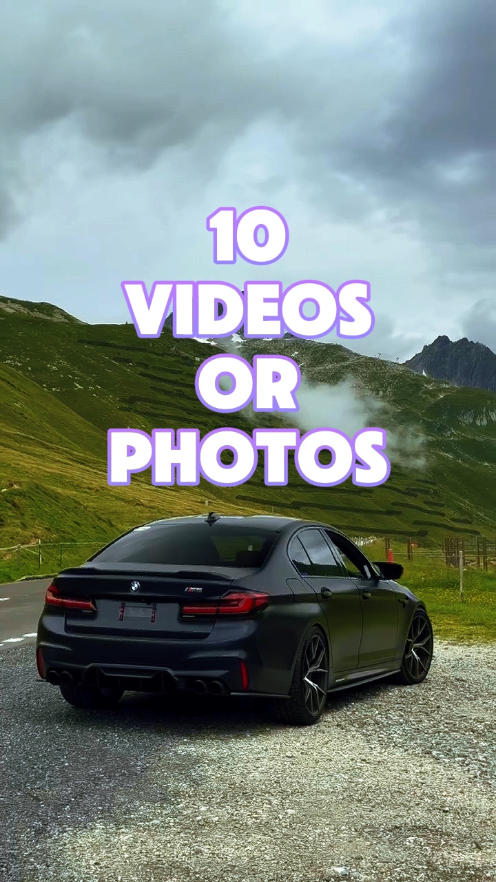 10 videos o fotos 