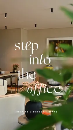 step into the office