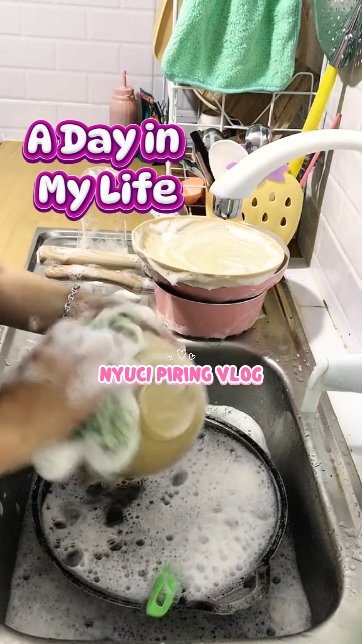 Vlog nyuci piring 