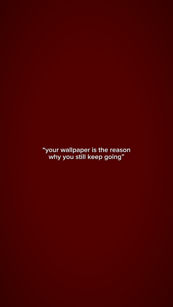 your wallpaper