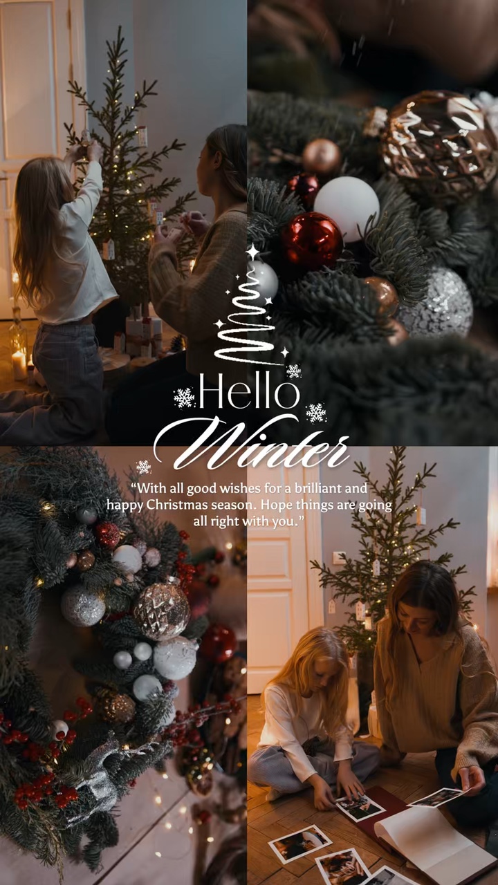 Weihnachten steht vor der Tür