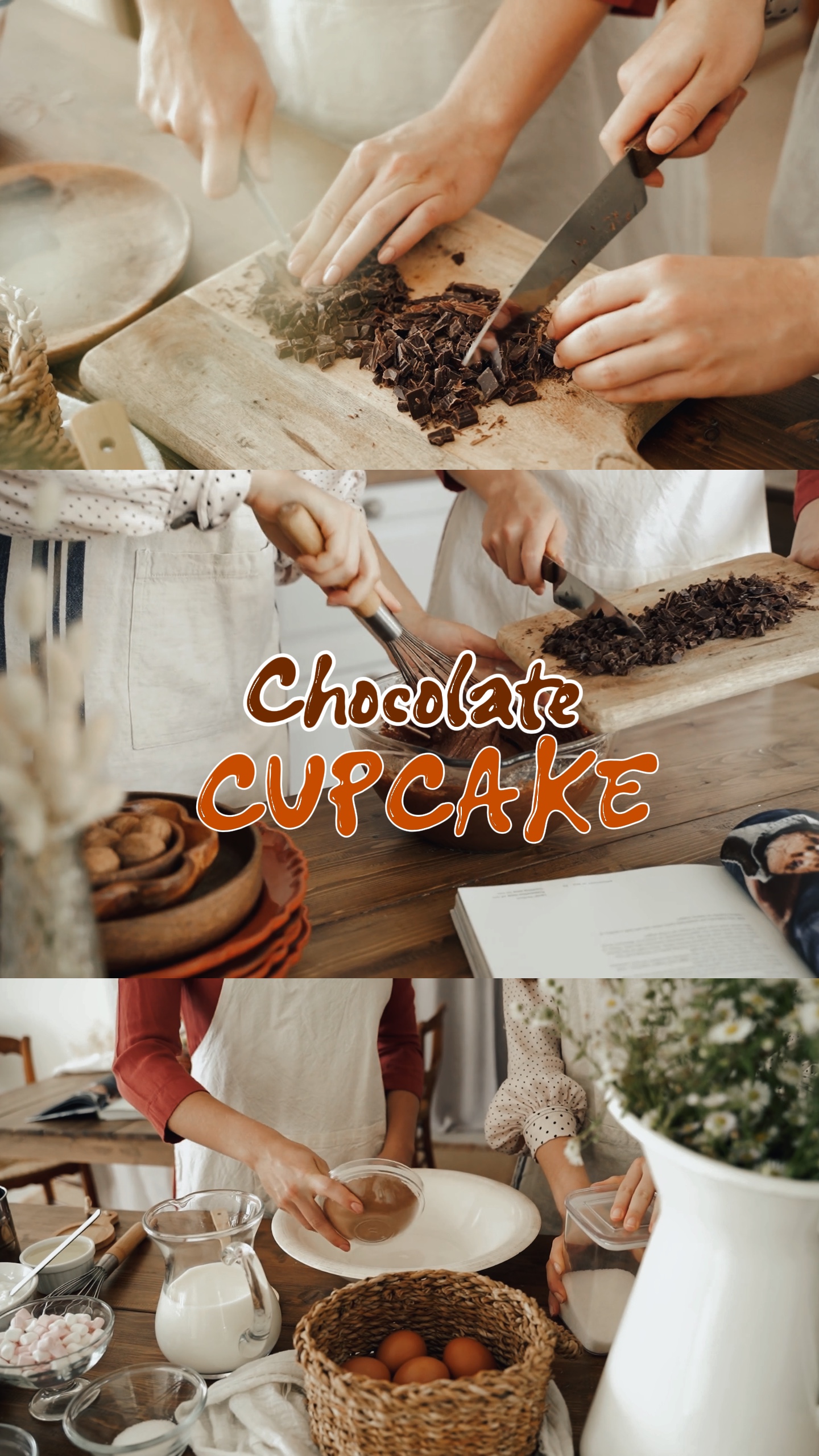 Cupcake de chocolate