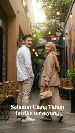 slamat ultah istriku