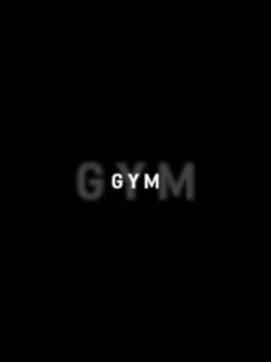The theme is gym