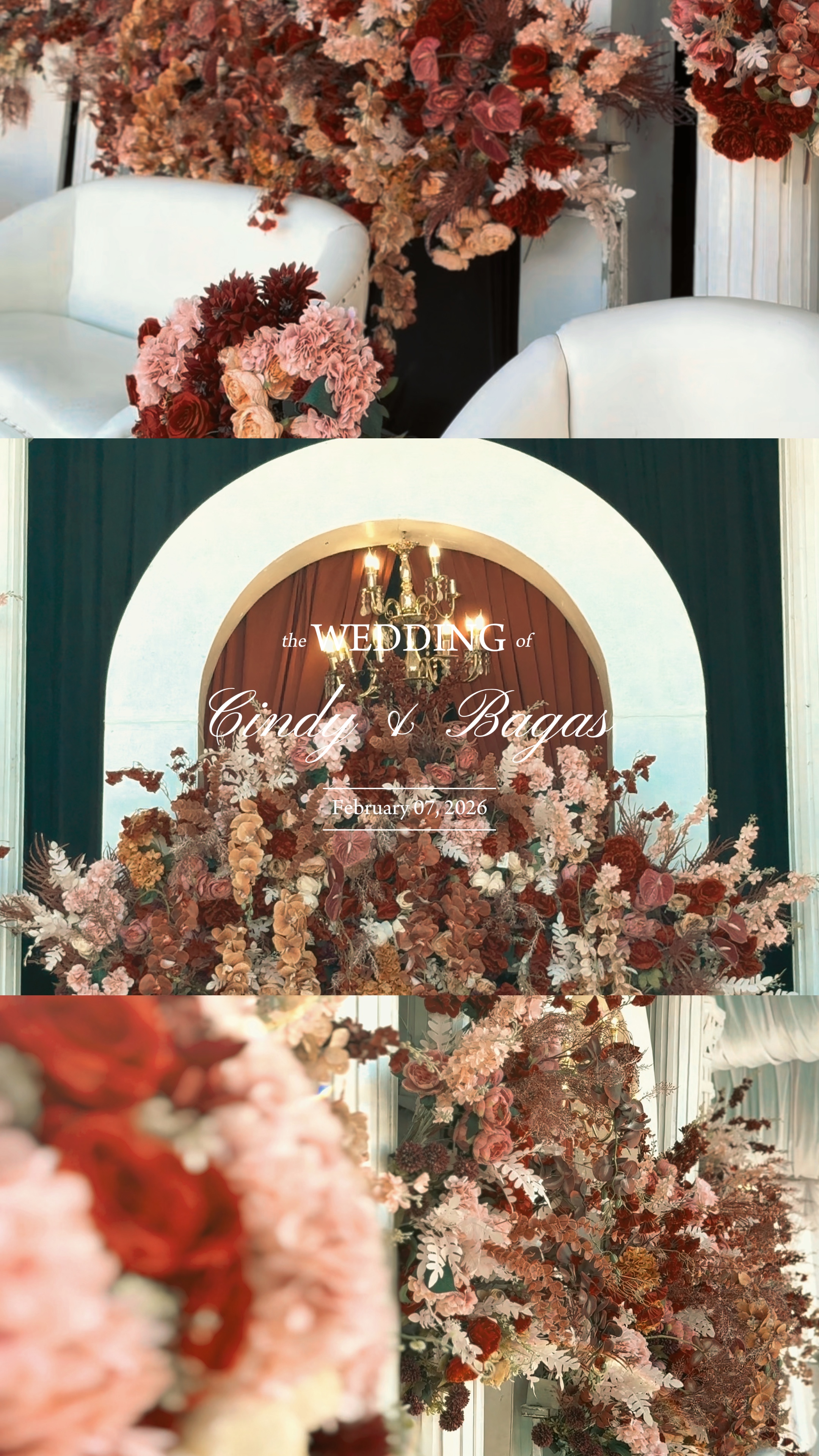 The wedding of