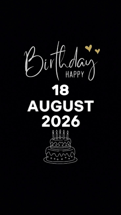 BDAY SON 18 AUGUST 