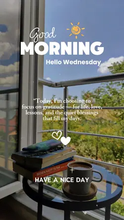 Wednesday Morning 🌞