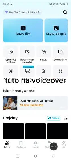 tuto na voiceover