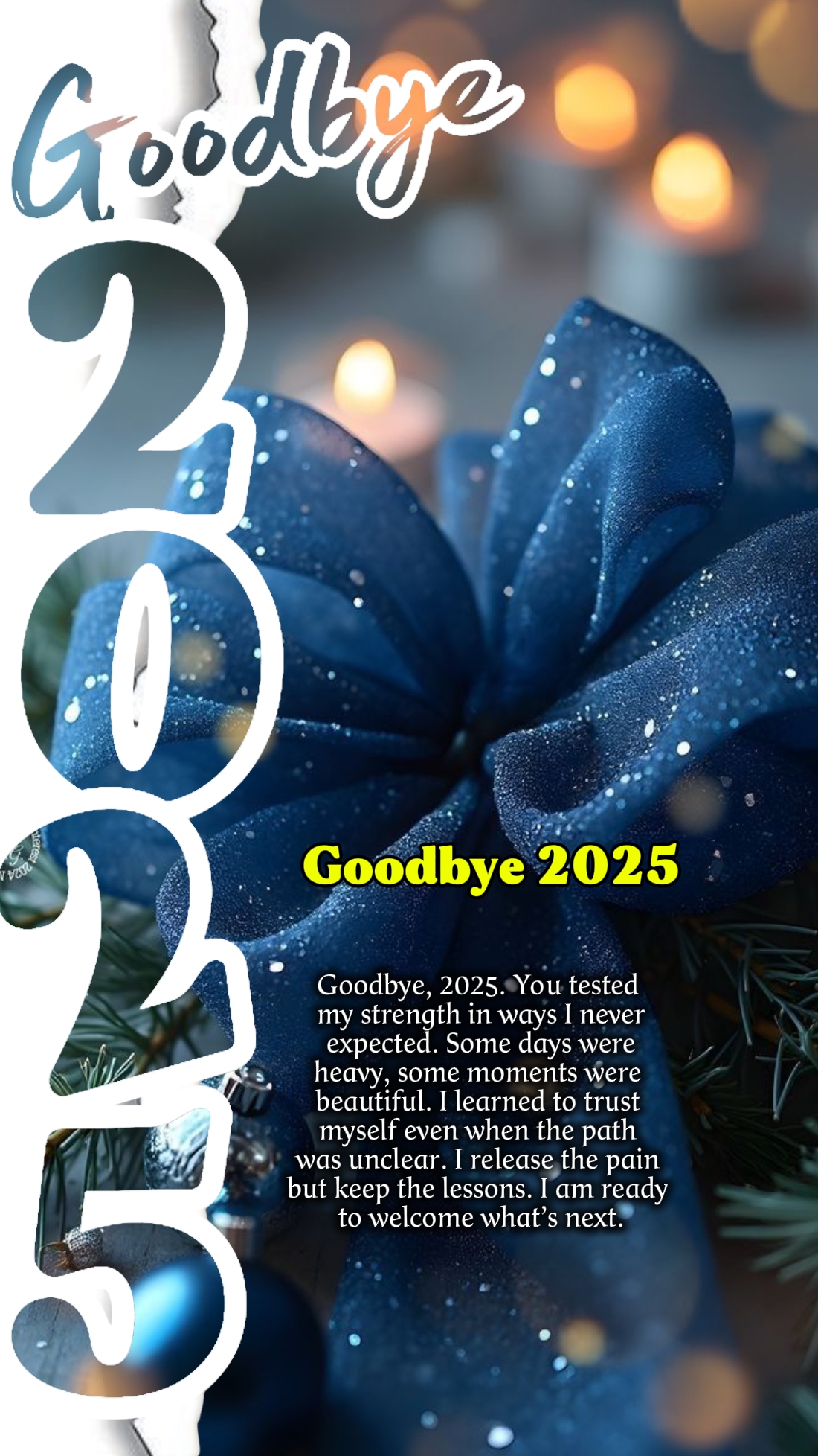 Goodbye 2025