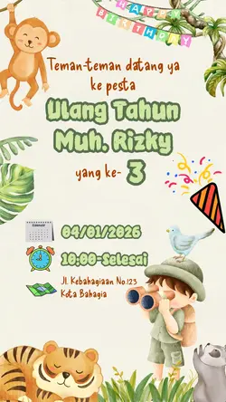 Undangan ULTAH #006