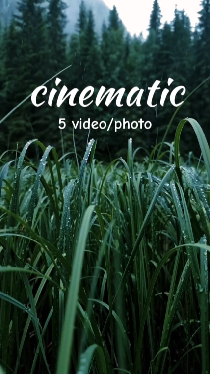 5 video cinematic 