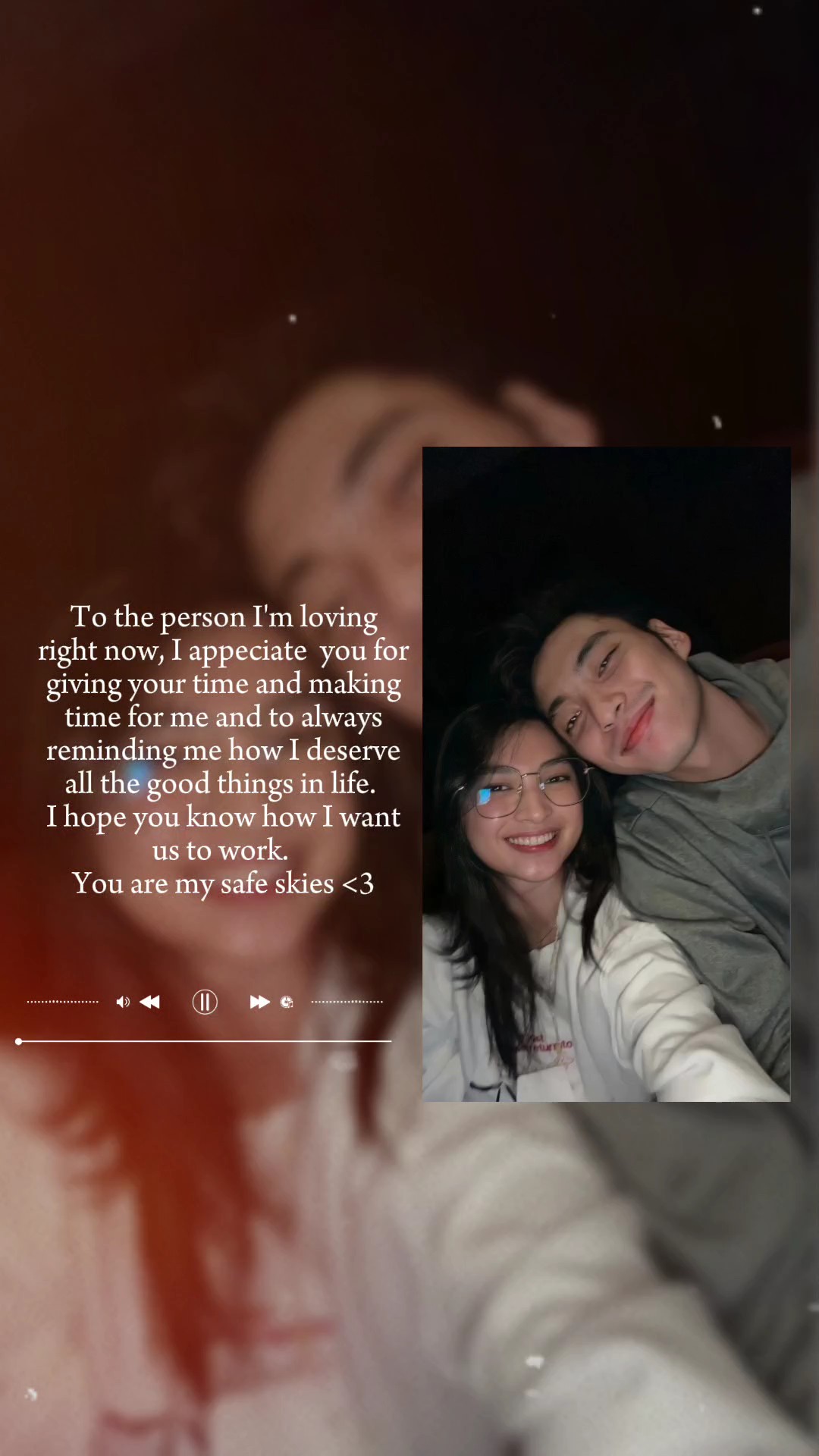 To the person I love