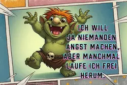 frei rum laufen