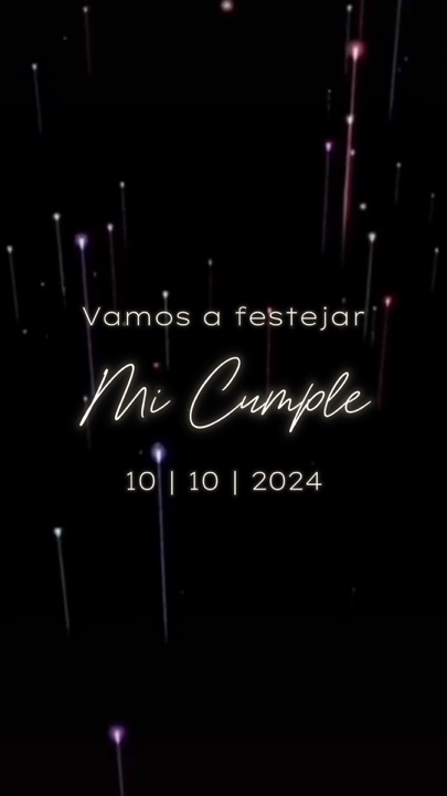 Cumple convite