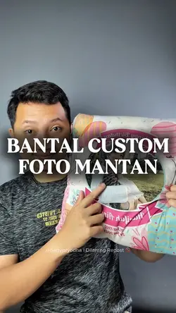 Bantal custom