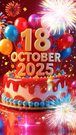 BIRTHDAY 18 oct 2025