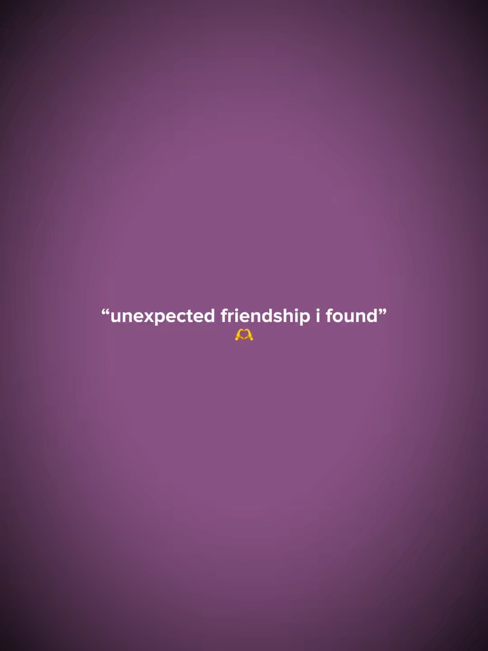 unexpectedfriendship